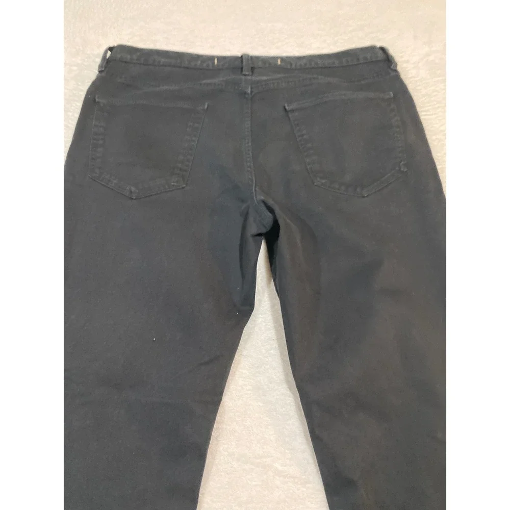 Banana Republic Traveler Slim Twill Pants Black Mens 36x32 744271-25